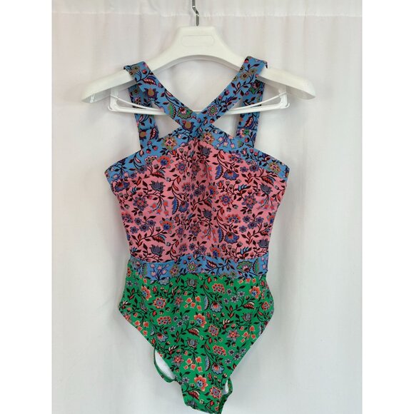 New Boden One Piece Pink Swimsuit, Women's Sz 12R - Picture 1 of 5